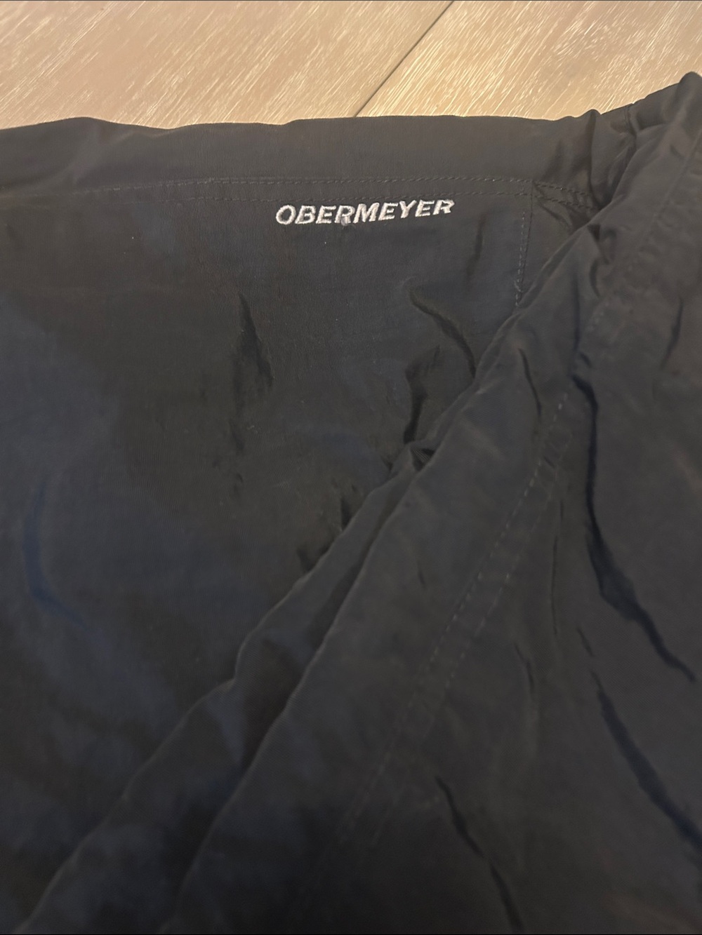 Obermeyer Black Outerwear ski‎ pants with Embroidered Logo